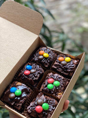 M & M Brownies By YaluYalu - yaluyalu