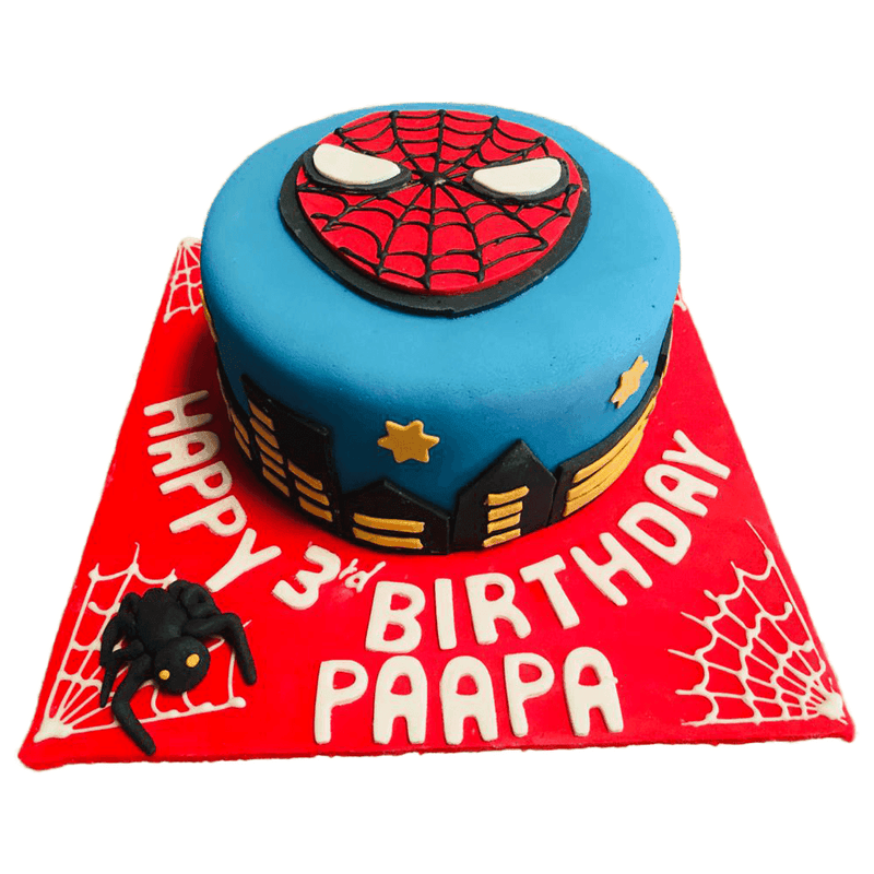 Spiderman cake by Yalu Yalu - yaluyalu