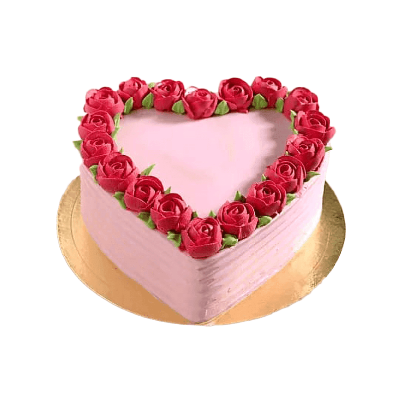 Heart Shaped Cake by Yalu Yalu Galle Outlet - yaluyalu