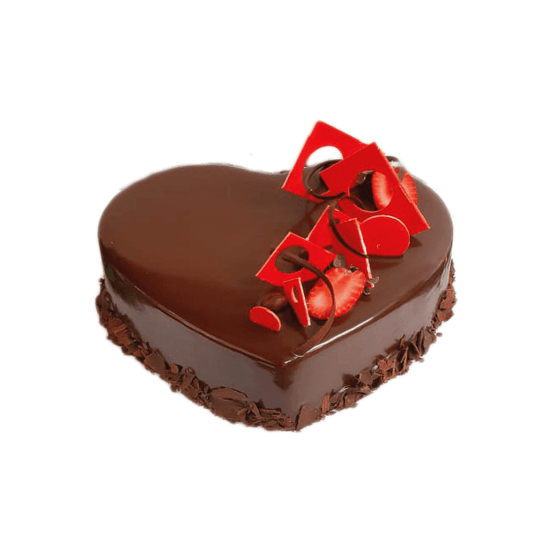 Heart Shaped Chocolate Cake by Yalu Yalu Galle Outlet - yaluyalu